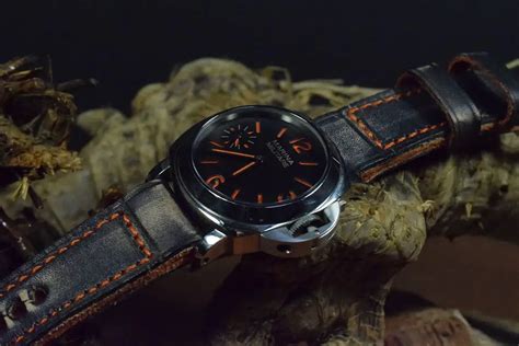 custom leather watch straps panerai